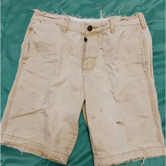 Abercrombie & Fitch Faded Shorts Size: 32 (0883) - Picture 1 of 6